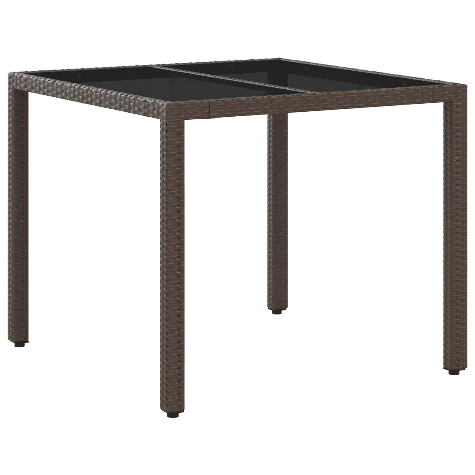 Zunanja jedilnica 3 pcs poli ratan - slika 5