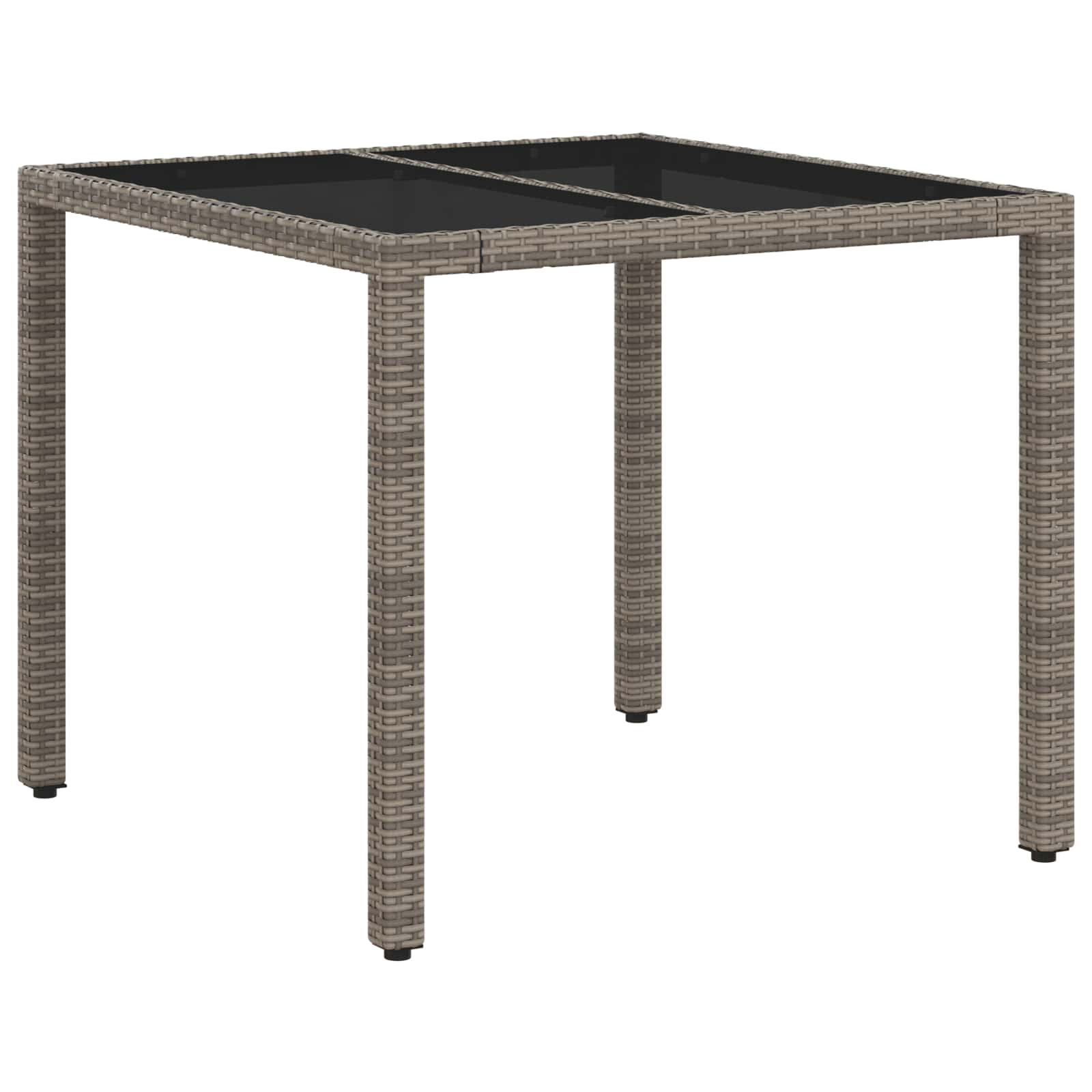 Zunanja jedilnica 3 pcs poli ratan - slika 5