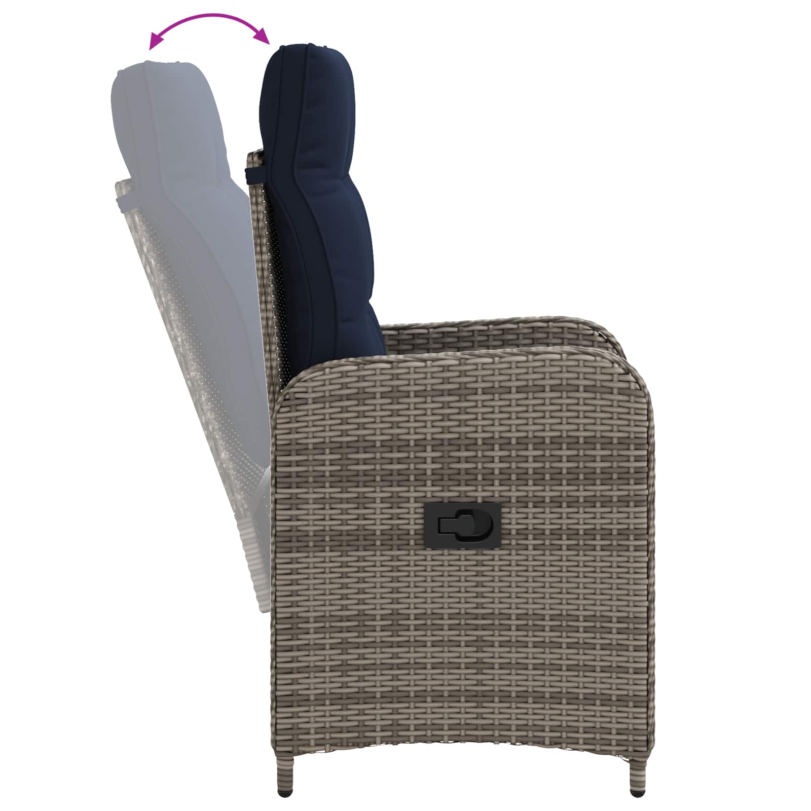 vidaXL Garten-Lounge-Set 3 stk. – Bild 8