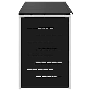 Skladování odpadkového kontejneru for 4 Bins 240L Nerezová ocel - obrázek 8