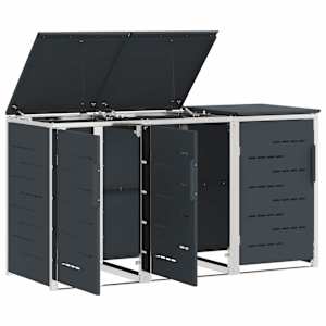 Skladování odpadkového kontejneru for 3 Bins 240L Nerezová ocel - obrázek 6