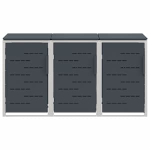 Skladování odpadkového kontejneru for 3 Bins 240L Nerezová ocel - obrázek 7