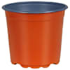 vidaXL &Uuml;mmargune lillepott 50 tk Terrakota &Oslash; 15 x 13 cm Plastmass