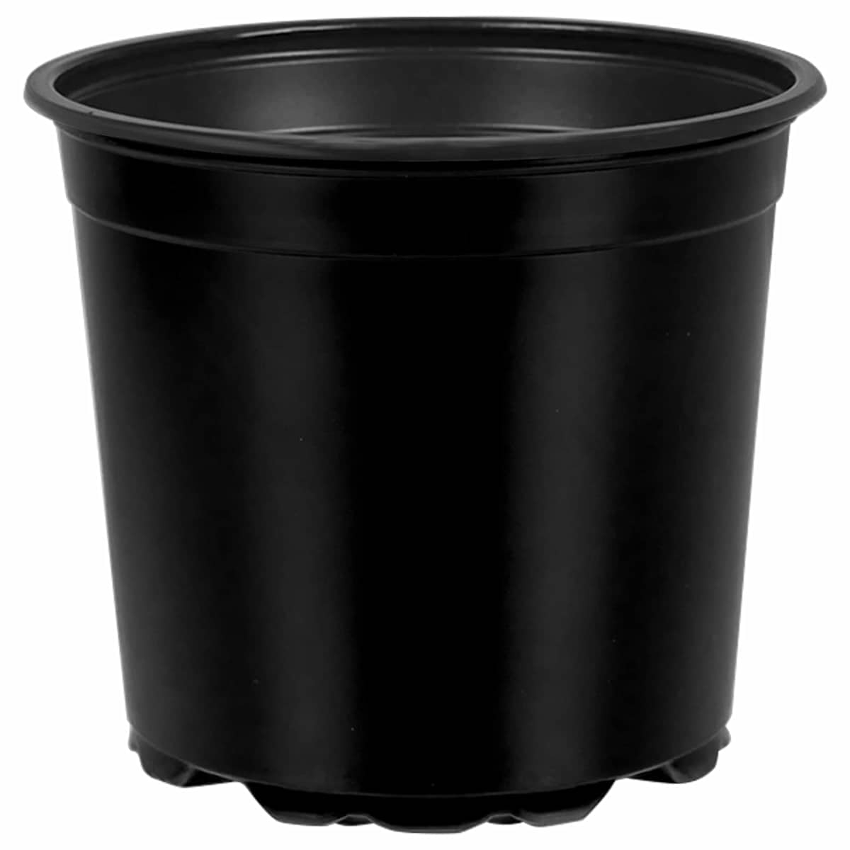 Rund Blomsterpotte Ø 15 x 13 cm Plastik - Billede 2