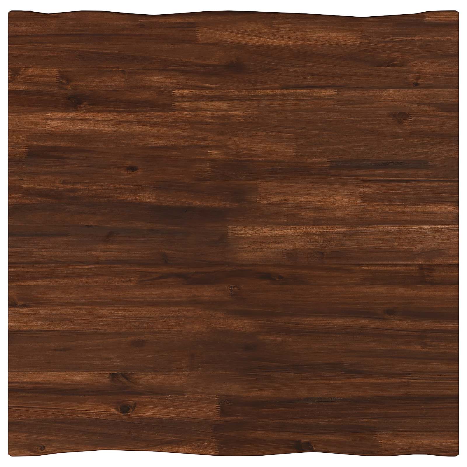 70 x 70 x 75 cm Massief Acaciahout Donkerbruin en Zwart image 4