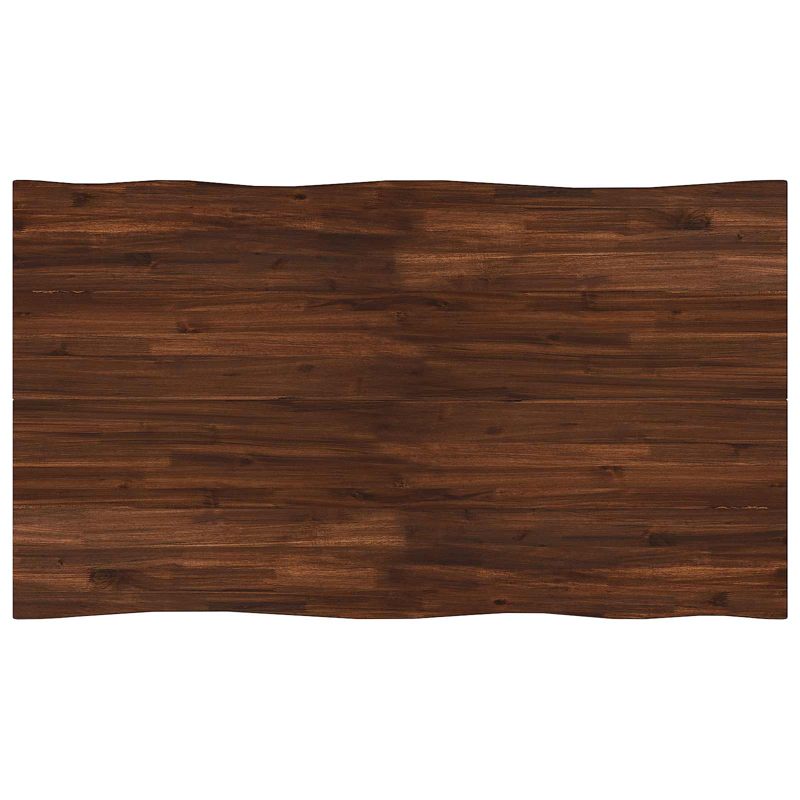 140 x 80 x 75 cm Massief Acaciahout Donkerbruin en Wit image 6