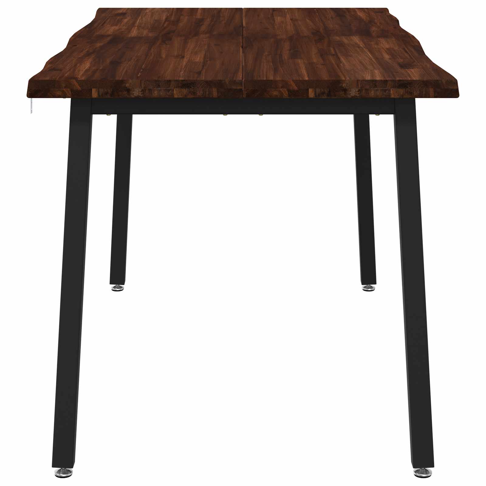 120 x 90 x 75 cm Massief Acaciahout Donkerbruin en Zwart image 5