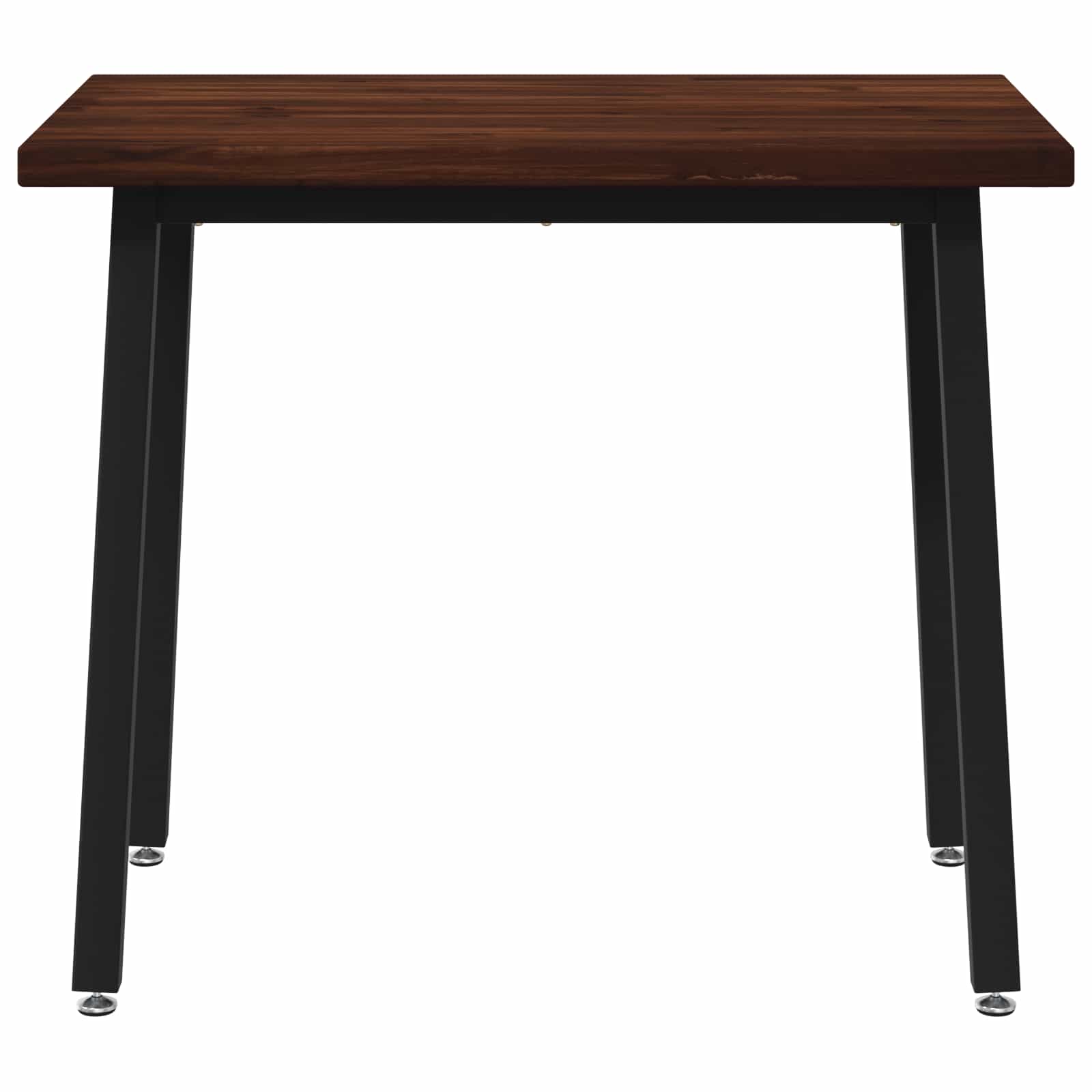90 x 55 x 75 cm Massief Acaciahout Donkerbruin en Zwart image 4