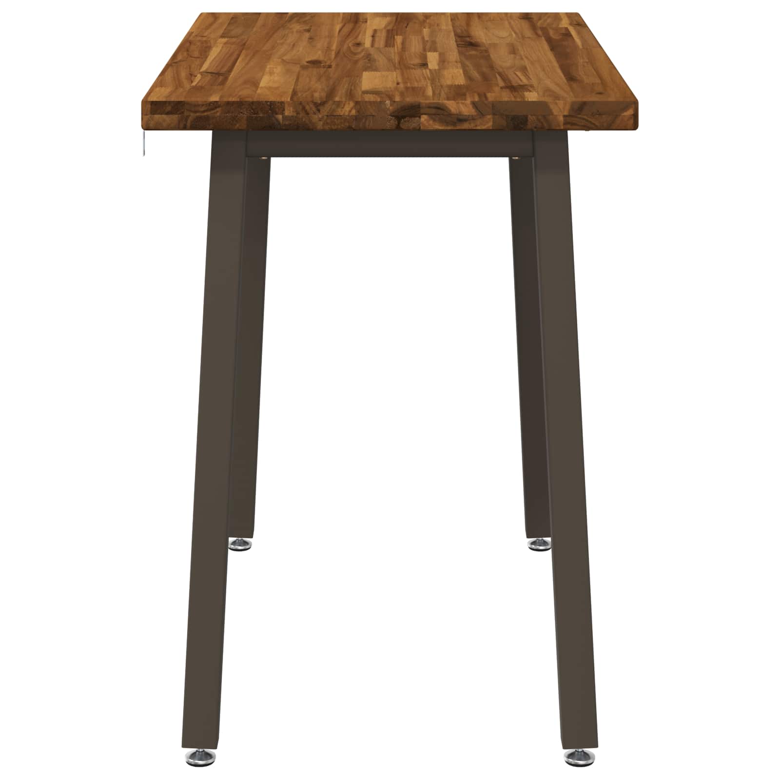 90 x 55 x 75 cm Massief Acaciahout Natuurlijk en Koffie image 4