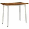 vidaXL Ruudukujuline s&ouml;&ouml;gilaud 90 x 55 x 75 cm Tugev akatsiapuu