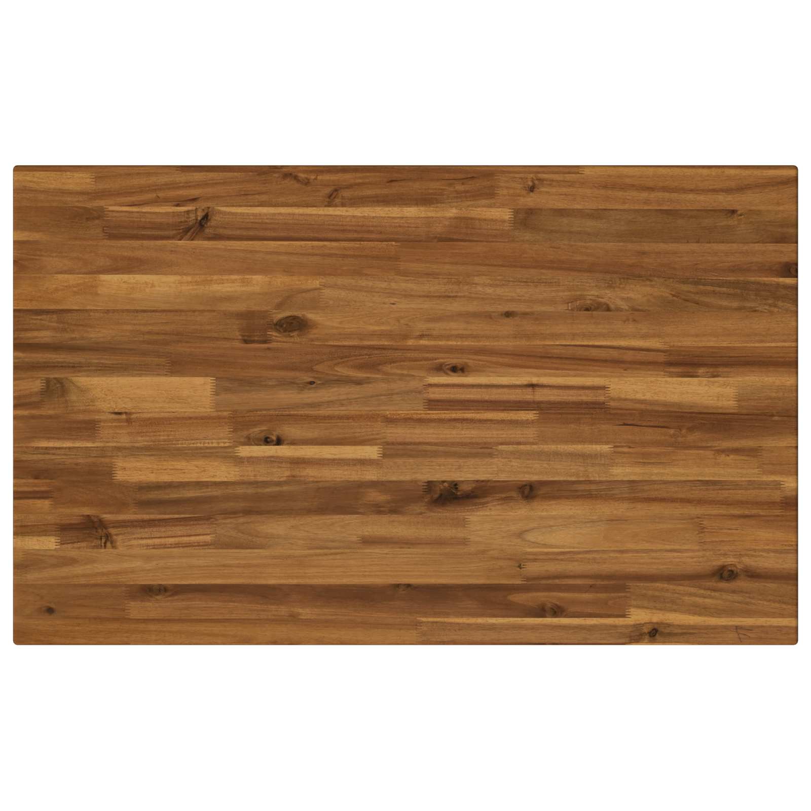 90 x 55 x 75 cm Massief Acaciahout Natuurlijk en Wit image 5