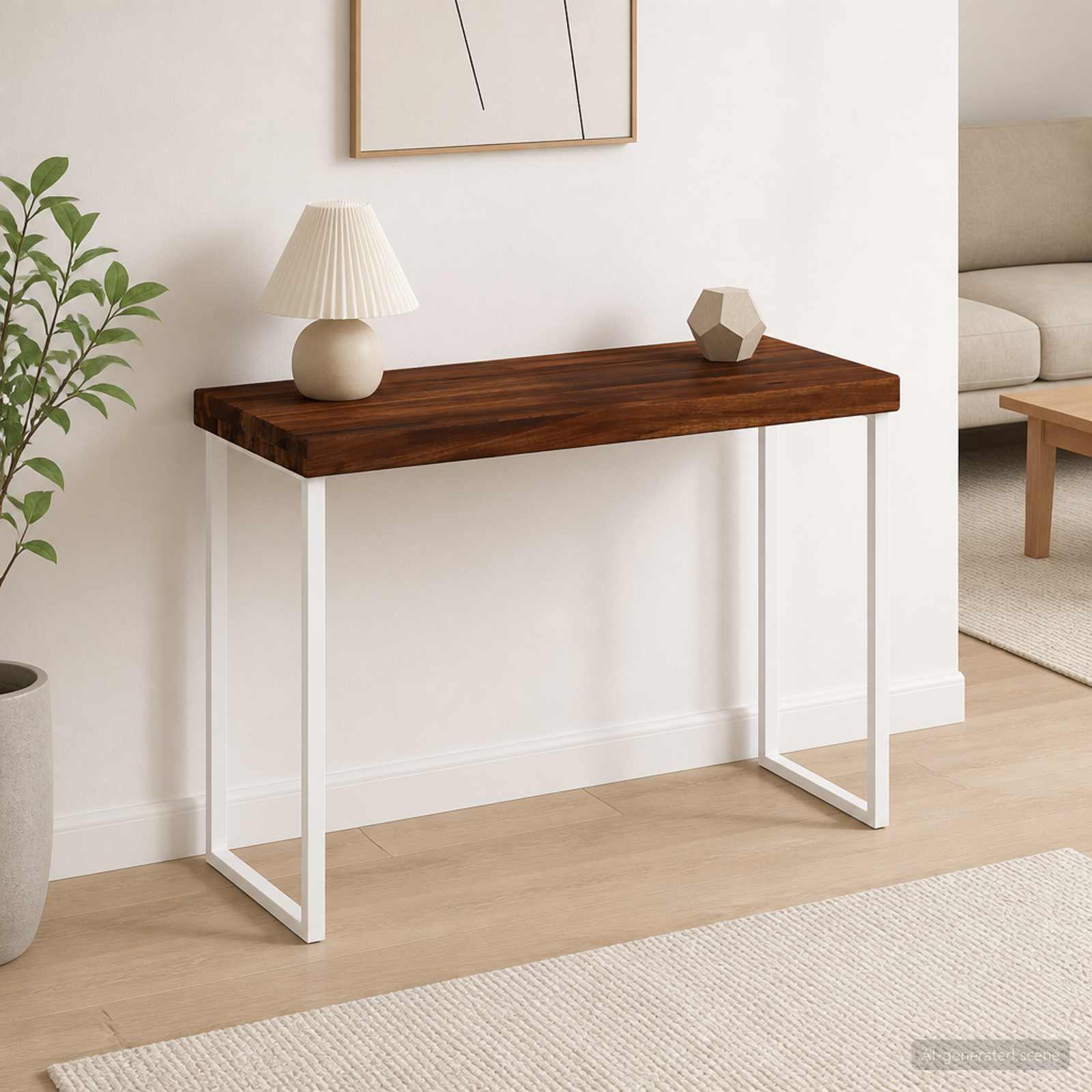 vidaXL Rektangulært Bordplade 90 x 50 x 3,5 cm Rektangulær Mørk Brun