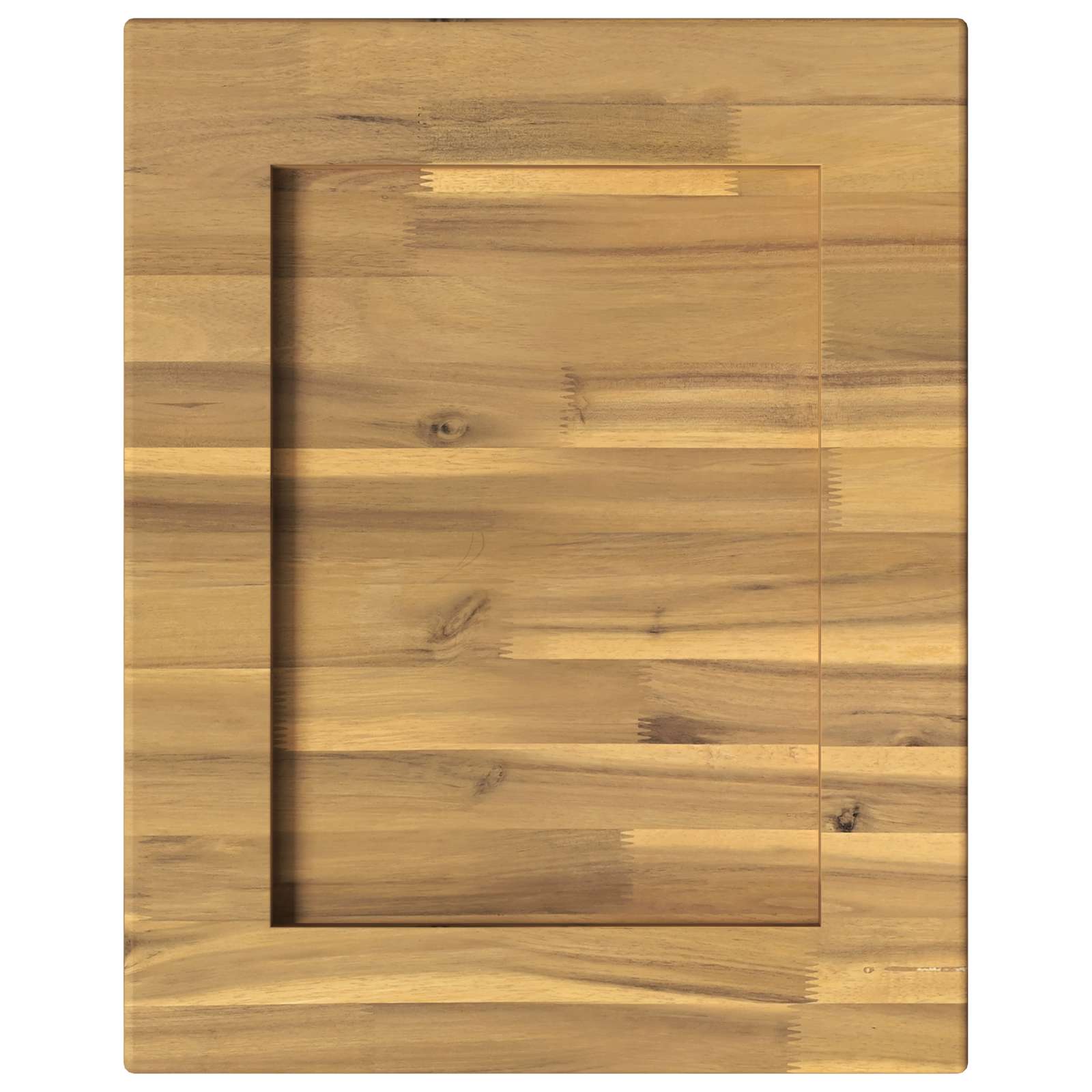 Pravokotna miza 60 x 40 x 3,2 cm Pravokotna Masiven les akacije