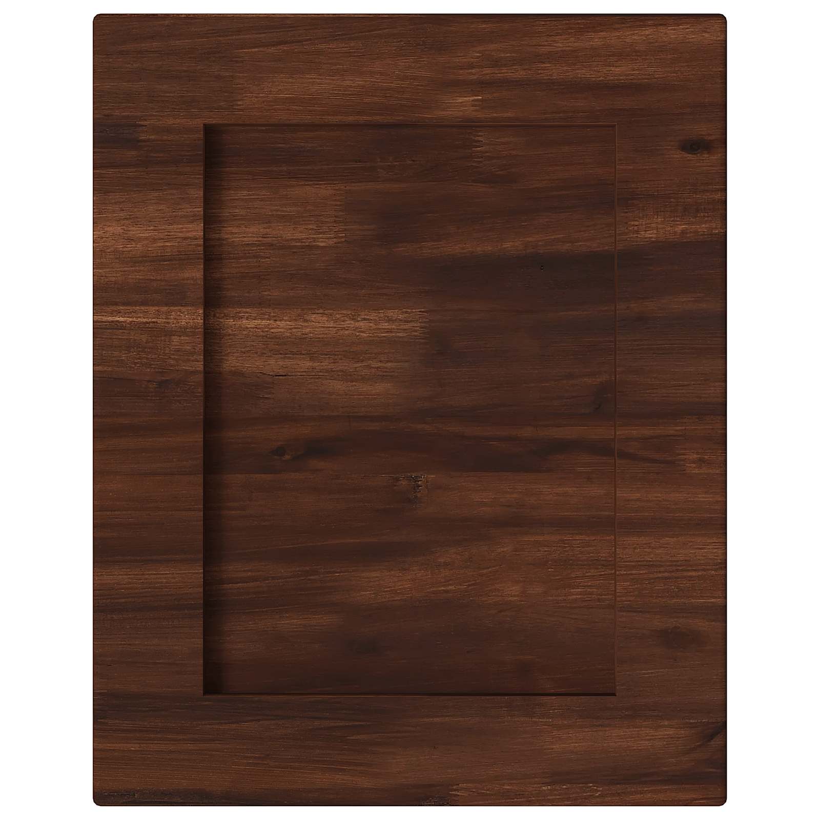Pravokotna miza 50 x 50 x 3,2 cm Kvadrat Masiven les akacije