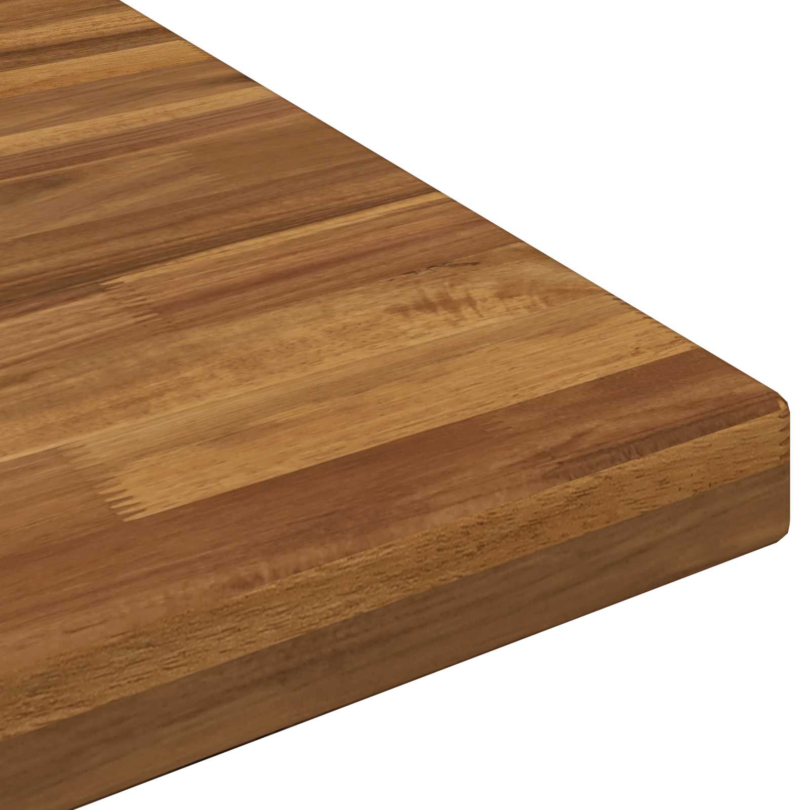 Pravokotna miza 90 x 60 x 3,2 cm Pravokotna Masiven les akacije