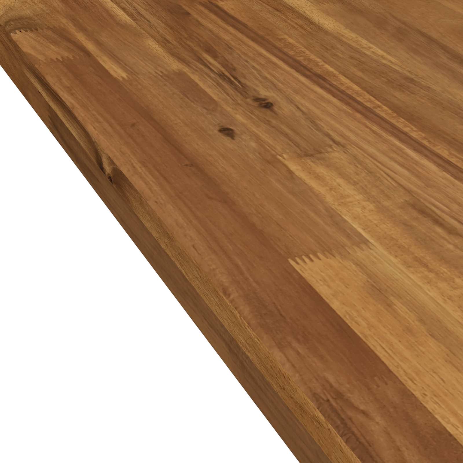 Pravokotna miza 90 x 60 x 3,2 cm Pravokotna Masiven les akacije