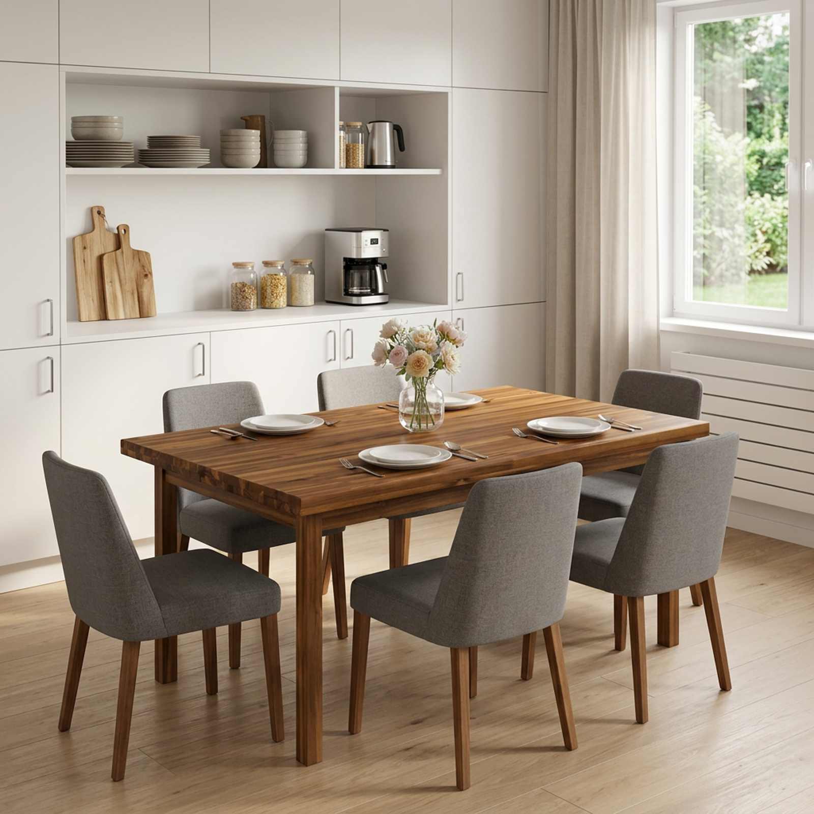 vidaXL Rektangulært Bordplade 100 x 80 x 3,2 cm Rektangulær