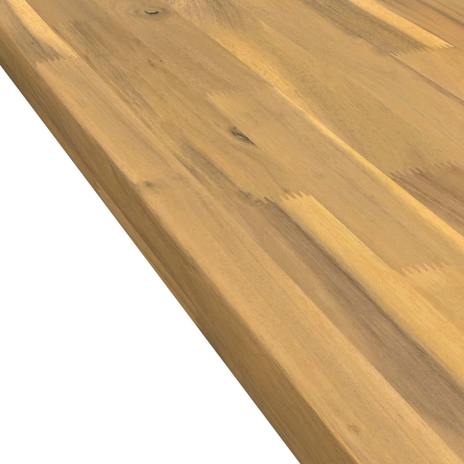 Pravokotna miza 90 x 80 x 3,2 cm Pravokotna Masiven les akacije