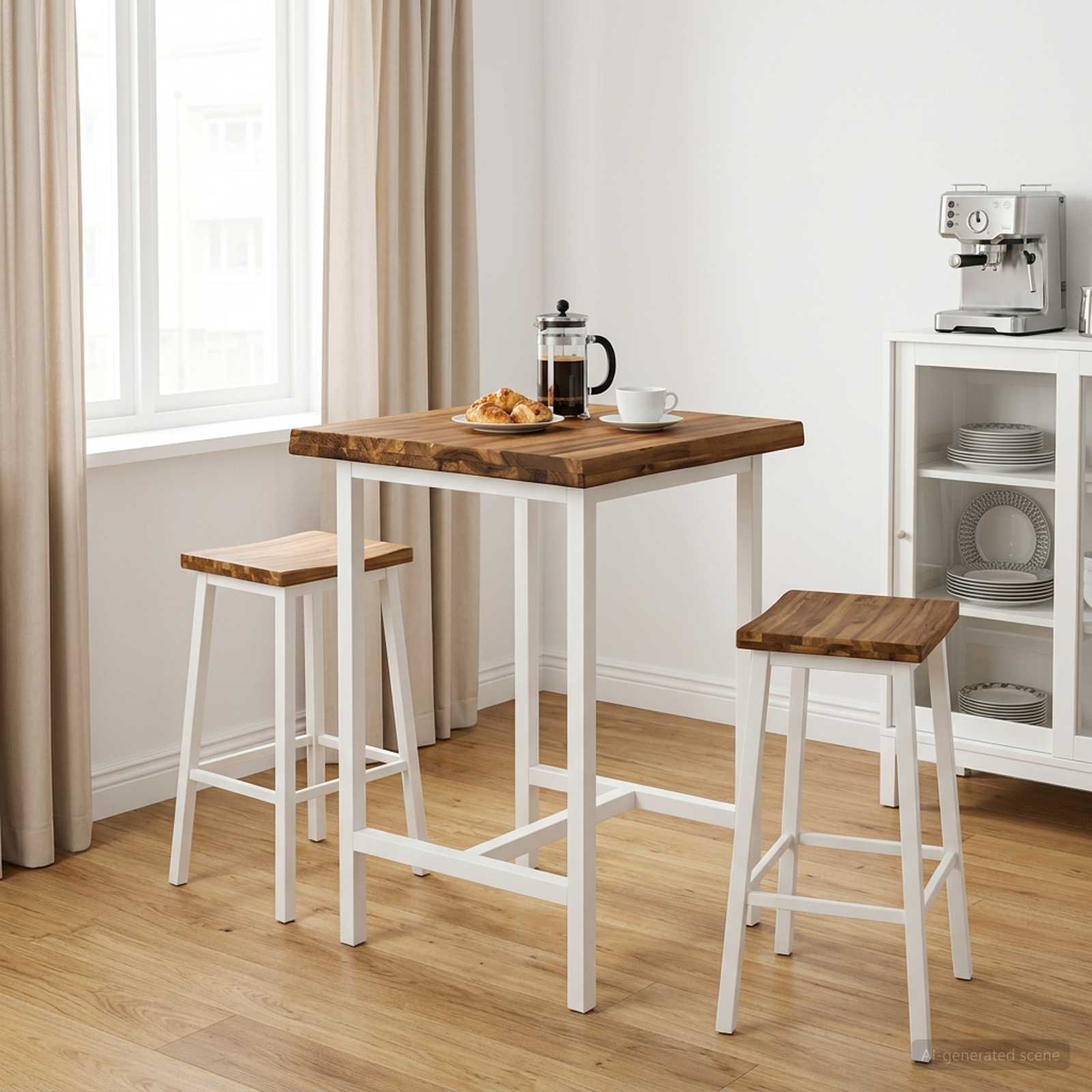 vidaXL Rektangulært Bordplade 80 x 40 x 3,5 cm Rektangulær Naturfarvet