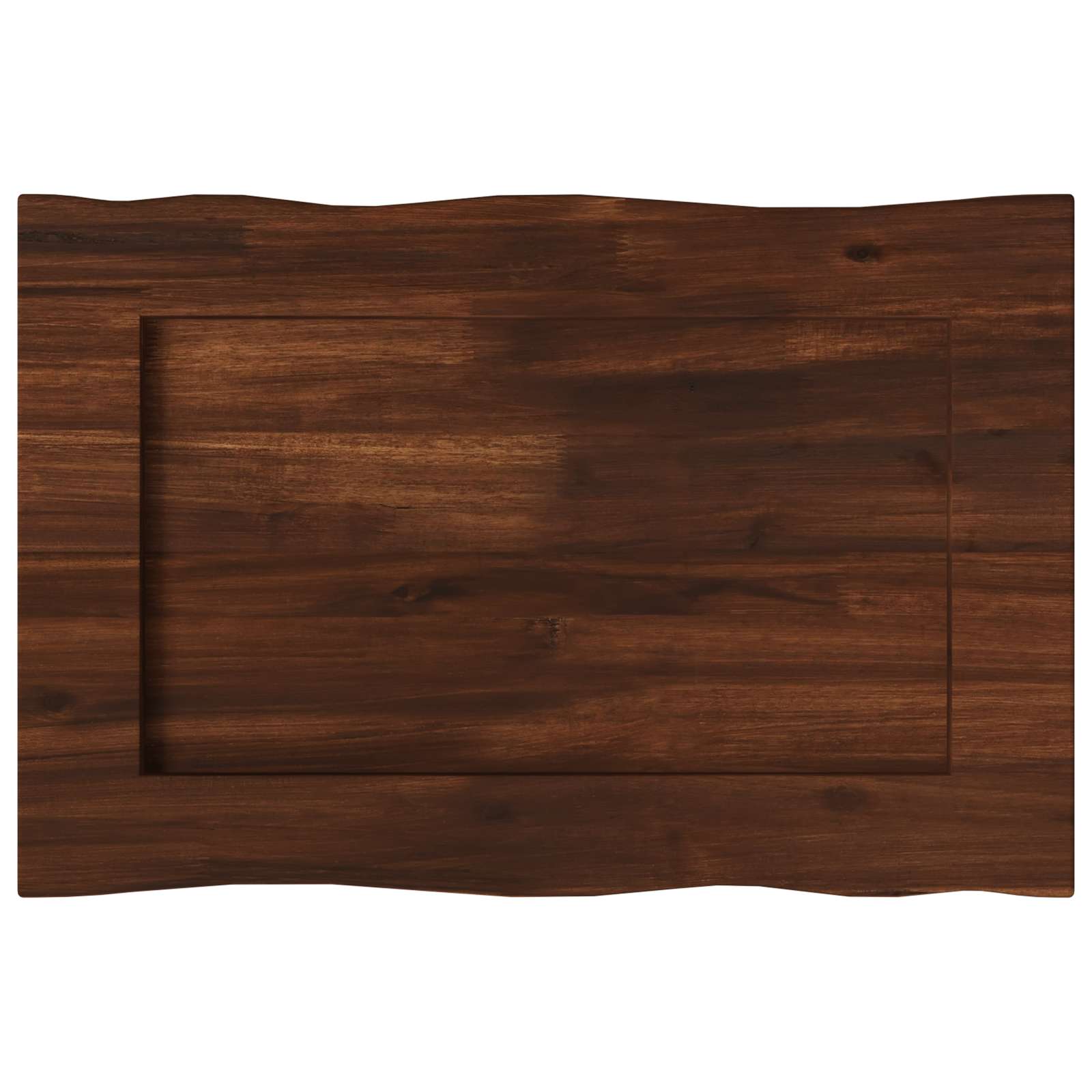 Pravokotna miza 80 x 40 x 3,2 cm Pravokotna Masiven les akacije