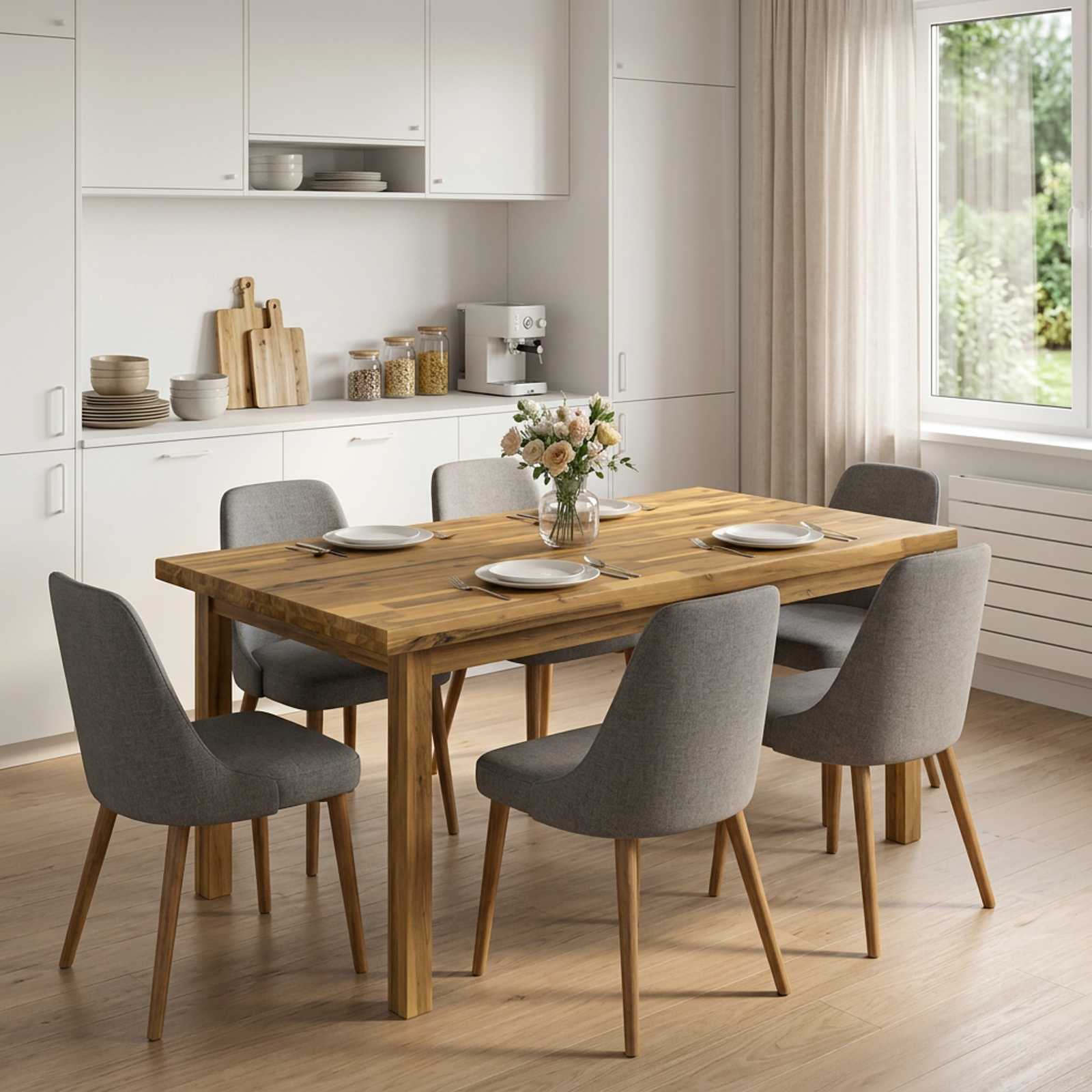 vidaXL Rektangulært Bordplade 110 x 60 x 3,2 cm Rektangulær