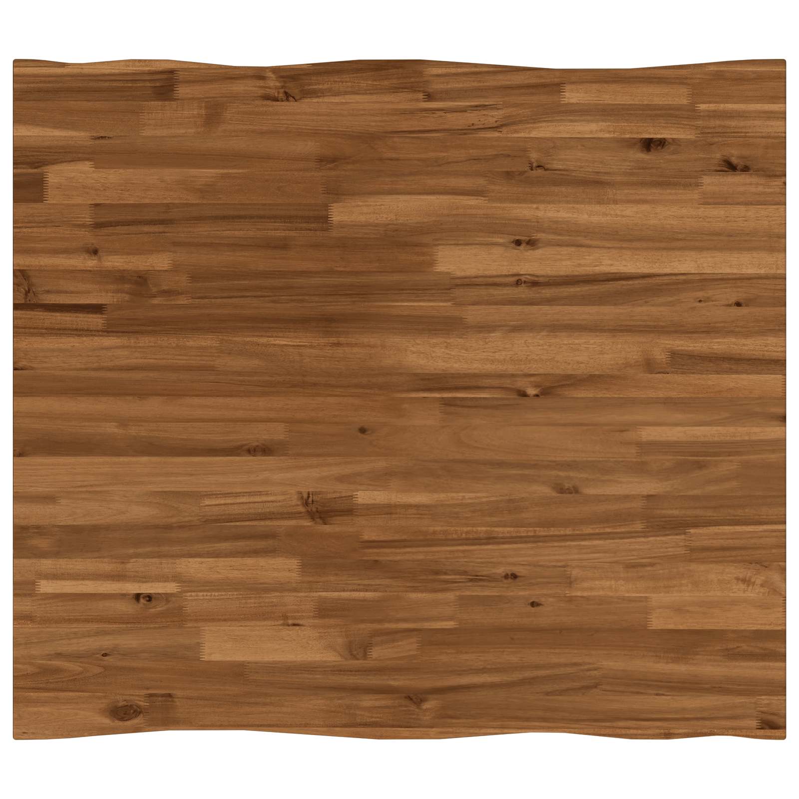 vidaXL Live Edge Tafelblad 90 x 80 x 3,2 cm Rechthoekig bruin, foto 3