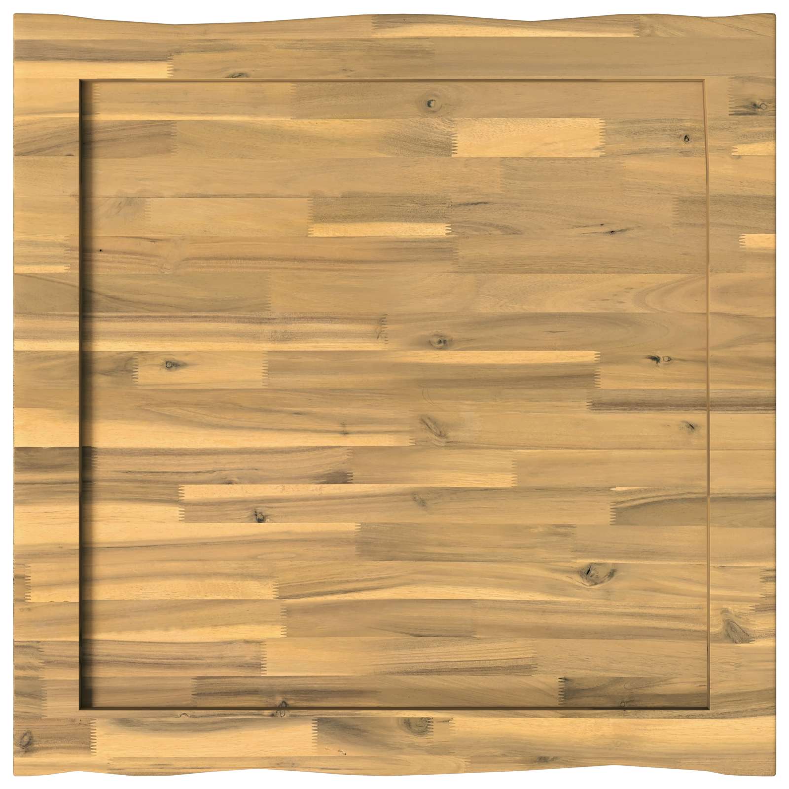Правоъгълен плот за маса 90 x 90 x 3,5 см Квадратна Бяло — изображение 4
