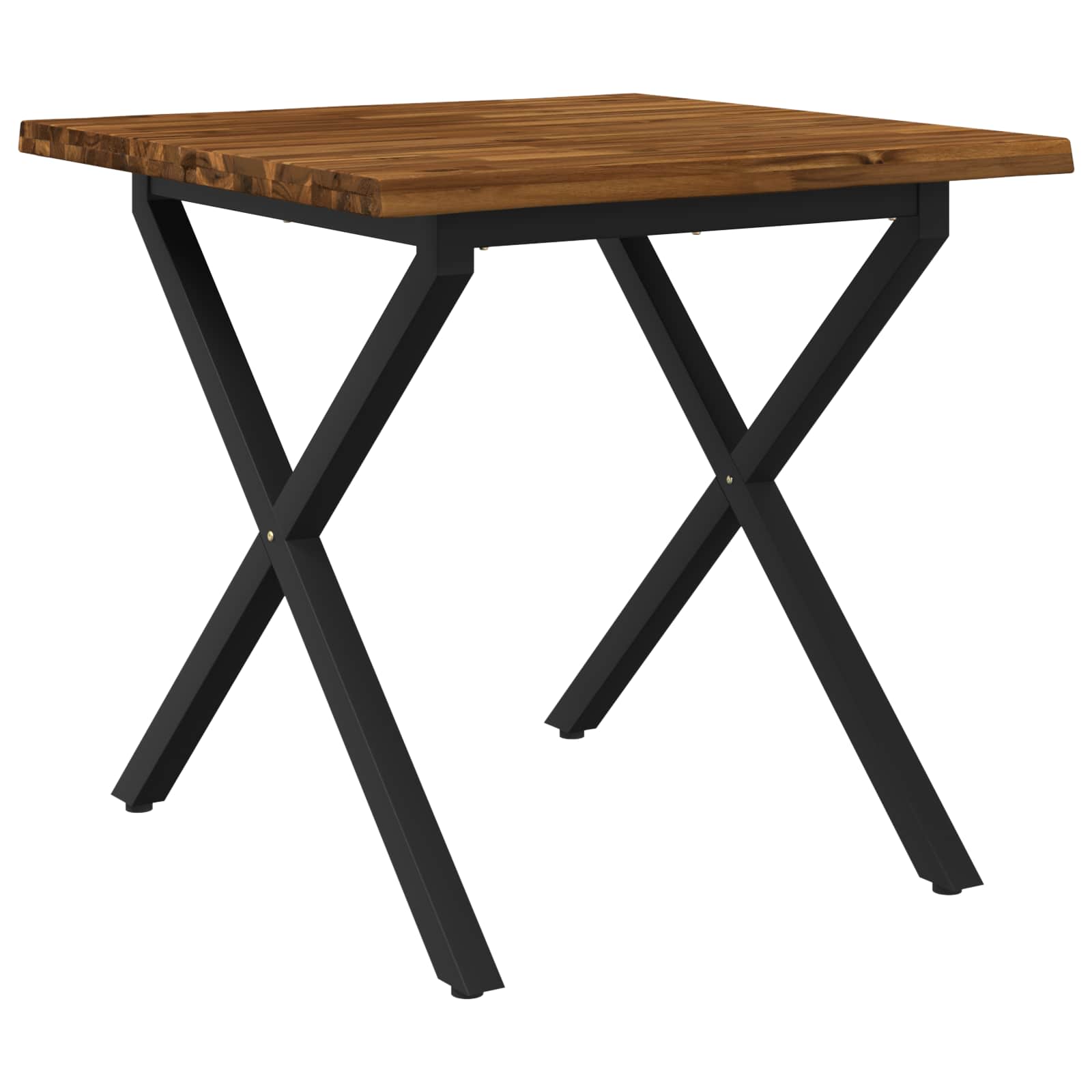 vidaXL Masa de dining cu margine vie 70 x 70 x 75 cm