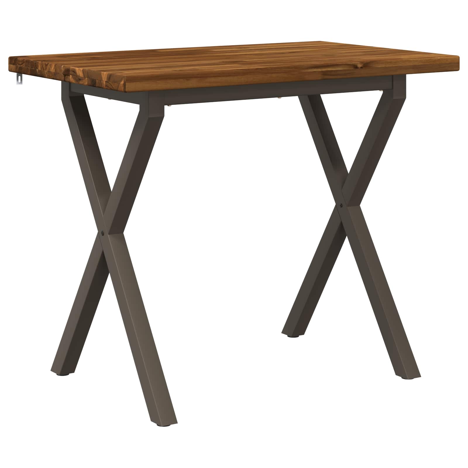 90 x 55 x 75 cm Massief Acaciahout Natuurlijk en Koffie image 2