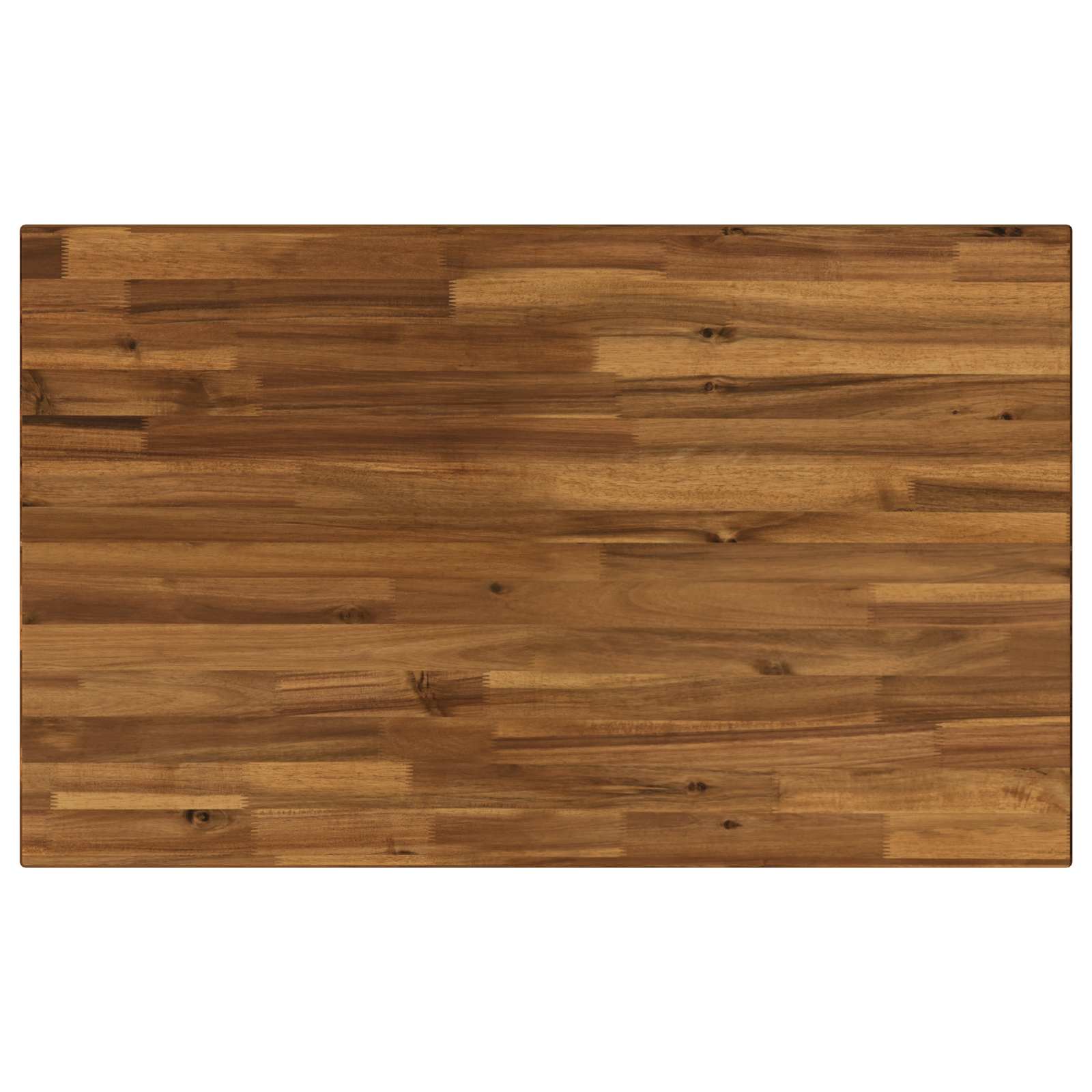 90 x 55 x 75 cm Massief Acaciahout Natuurlijk en Wit image 6