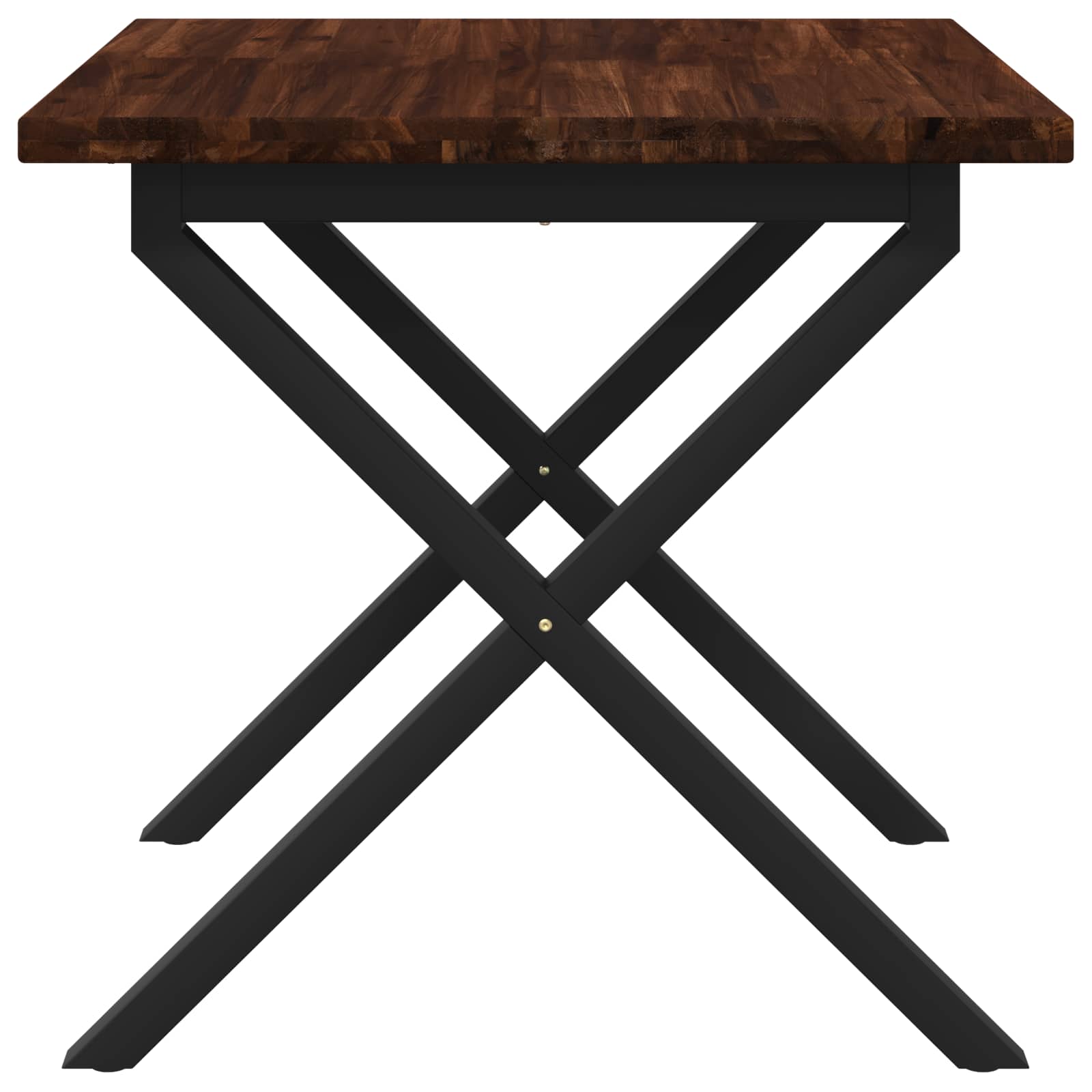 Vierkante Eettafel 70 x 70 x 75 cm Massief Acaciahout