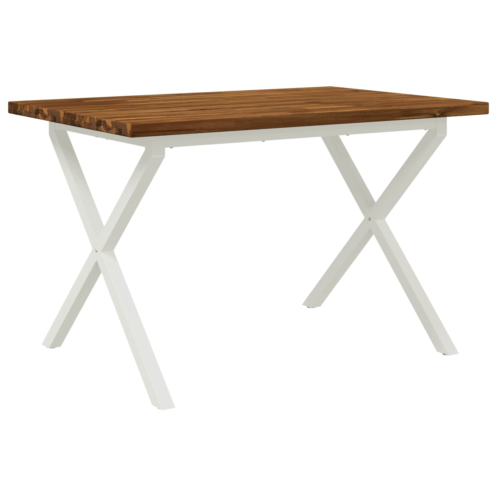 Τετράγωνο Τραπέζι Φαγητού 120 x 70 x 75 cm Στερεό Ξύλο Ακακίας - Image 2