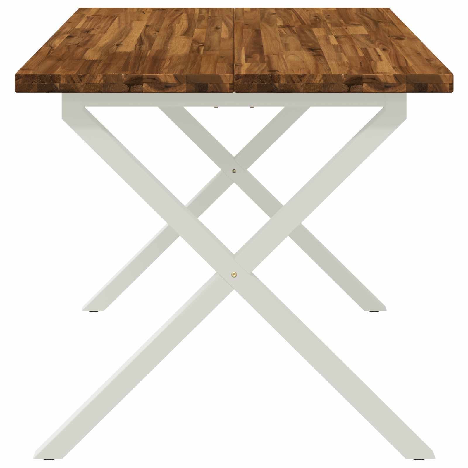 Τετράγωνο Τραπέζι Φαγητού 120 x 70 x 75 cm Στερεό Ξύλο Ακακίας - Image 5