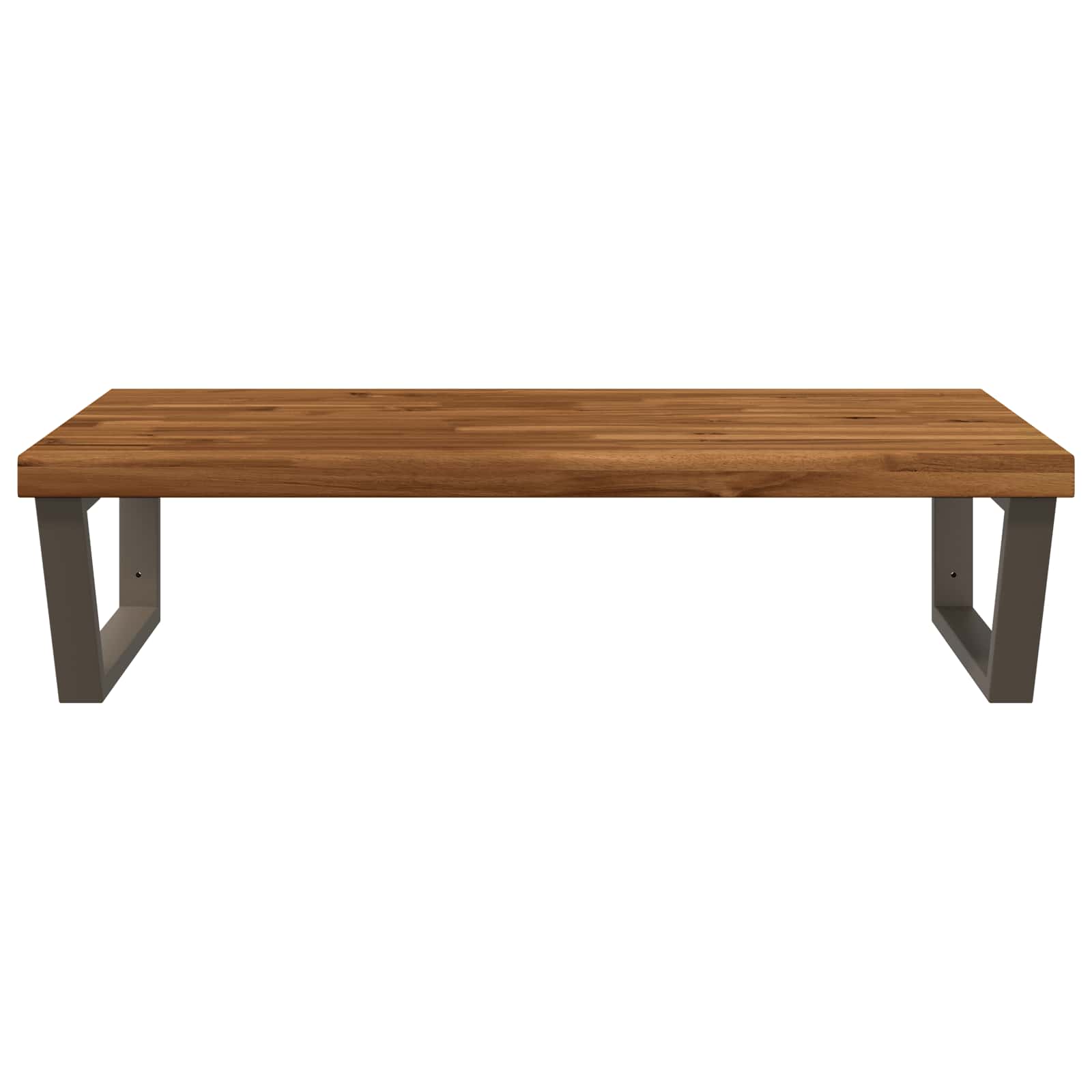 vidaXL - Live - Edge - Wandplank - voor - Wasbak - Natuurlijk - en - Koffie