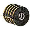 vidaXL Iselihkuv vahtlint 5 tk Must 15mm x 10m CR Vaht