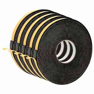 vidaXL Iselihkuv vahtlint 5 tk Must 20mm x 10m CR Vaht