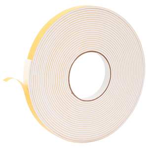 vidaXL Iselihkuv vahtlint Valge 15mm x 10m CR Vaht