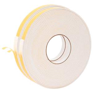 vidaXL Iselihkuv vahtlint 2 tk Valge 15mm x 10m CR Vaht