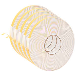 vidaXL Iselihkuv vahtlint 5 tk Valge 15mm x 10m CR Vaht