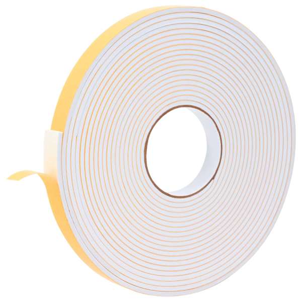 vidaXL Iselihkuv vahtlint Valge 20mm x 10m CR Vaht
