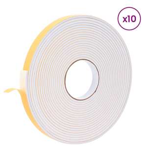 Samolepicí pěnová páska 10 pcs Bílá 20mm x 10m Pěna CR - obrázek 3
