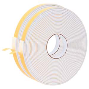 vidaXL Iselihkuv vahtlint 2 tk Valge 20mm x 10m CR Vaht