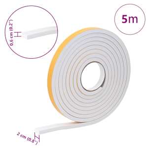 Samolepicí pěnová páska 10 pcs Bílá 20mm x 5m Pěna CR - obrázek 10
