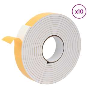 Samolepicí pěnová páska 10 pcs Bílá 30mm x 5m Pěna CR - obrázek 3