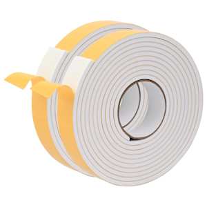 vidaXL Iselihkuv vahtlint 2 tk Valge 30mm x 5m CR Vaht