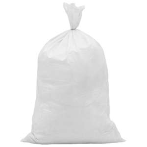 Tkané pytle 100 pcs Bílá 65 x 105 cm PP - obrázek 6