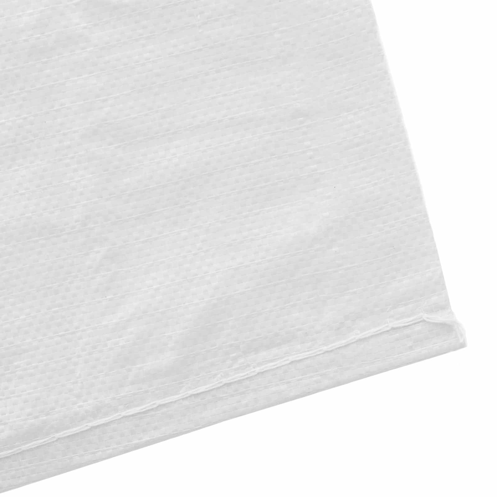 Tkané pytle 100 pcs Bílá 80 x 125 cm PP - obrázek 6