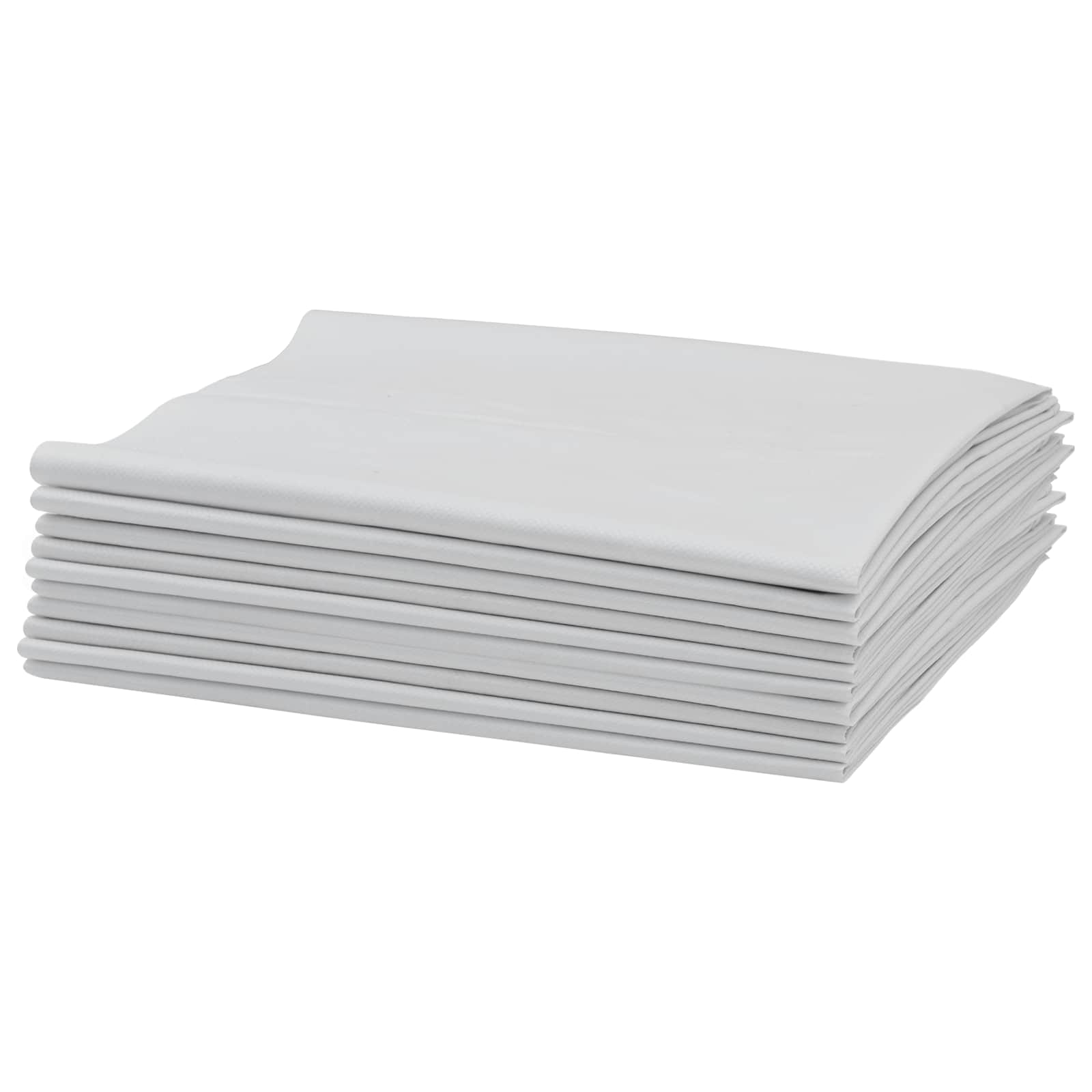 Tkané pytle 100 pcs Bílá 80 x 125 cm PP - obrázek 4