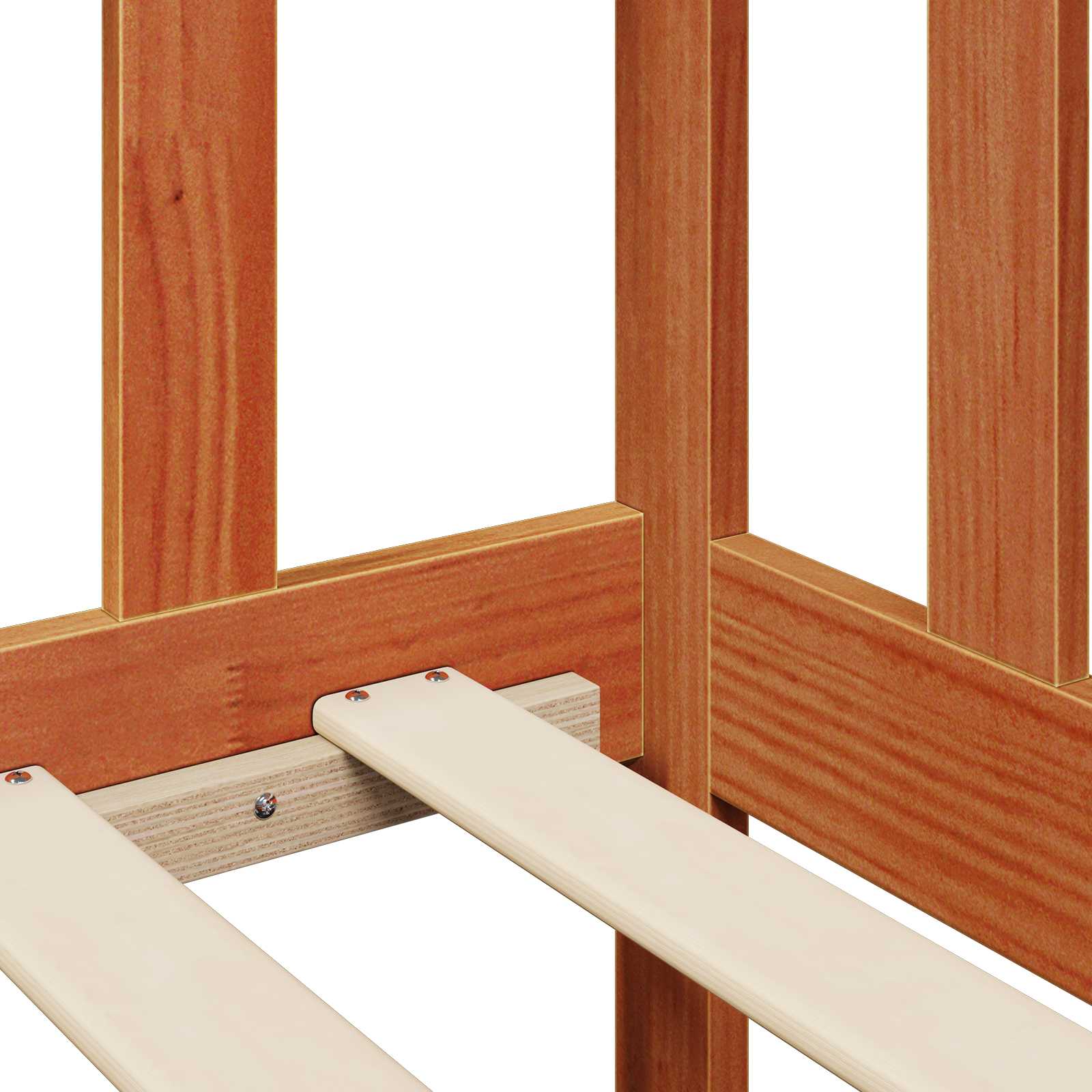 Slaapbank met hoofdeinde 3 pcs Wasbruin Massief Vurenhout image 9