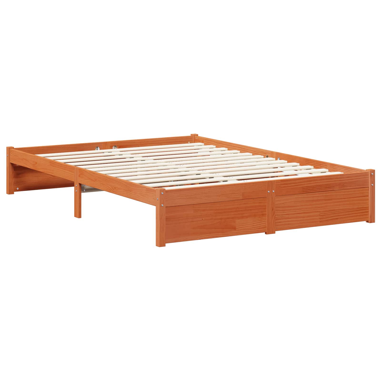 Bedframe met lade met opslag 3 pcs Wasbruin Massief Vurenhout image 6